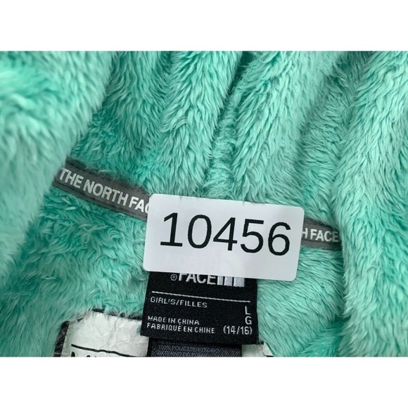 The North Face Denali‎ Fleece Full Zip Hoodie Jacket (Girl's Large) Green - Picture 5 of 12